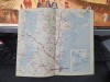Constanța, Medgidia, Cernavodă, Babadag, H&acirc;rșova, hartă color circa 1930, 109