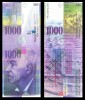 ELVETIA █ bancnota █ 1000 Franken █ 1999 █ P-74b █ UNC █ necirculata