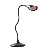 Lampa Birou LED Tulip Negru 6W 3000K