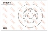 Disc frana HYUNDAI i30 Cupe (2013 - 2016) TRW DF8056