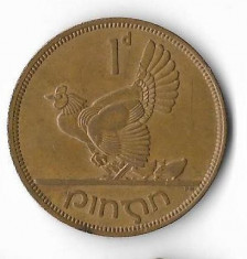 Moneda 1 penny 1964 - Irlanda foto