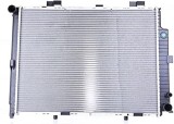 Radiator Mercedes Clasa E (W210) 95-03, motor: 3.0 d, 4.2 V8, 4.3 V8, 5.0 V8, 640x484x42, SRLine, 2105000503; 2105001203