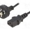 Cablu alimentare AC, 1.8m, 3 fire, culoare negru, AS/NZS 3112 (I) mufa, IEC C13 mama, ESPE -