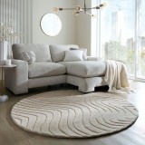 Cumpara ieftin Covor rotund Mesmerise Bej 160x160 cm, Flair Rugs
