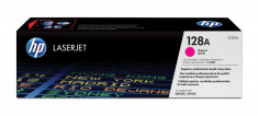 Toner original HP 128A Magenta LaserJet CE323A foto