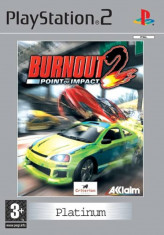 Joc PS2 BURNOUT 2 Point of Impact Platinum original Playstation 2 foto