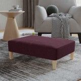 Cumpara ieftin Taburet, violet, 78x56x32 cm, material textil