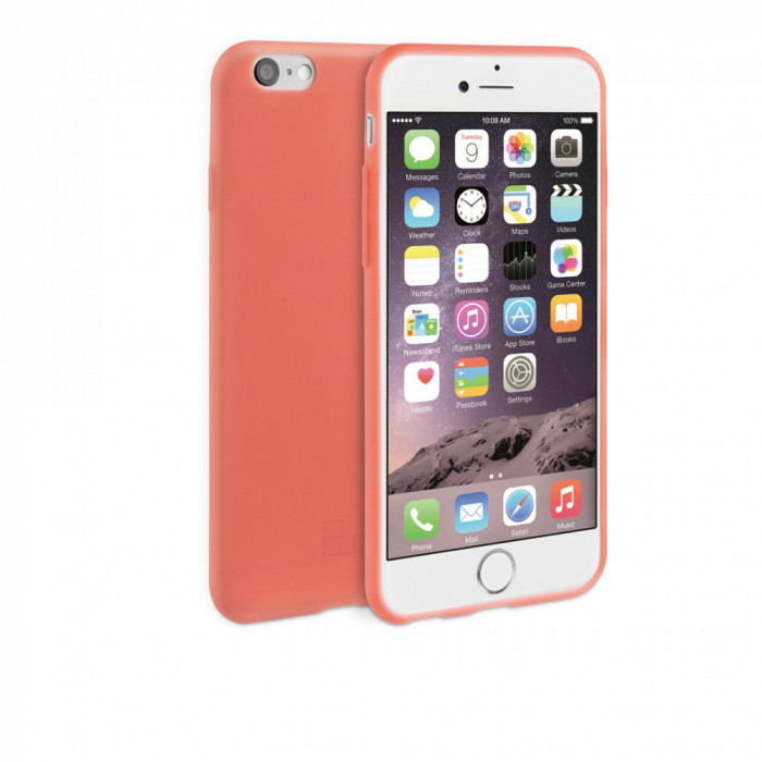 Husa Silicon iPhone 6 iPhone 6s BeHello orange
