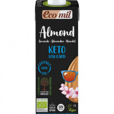 Bautura Vegetala de Migdale Natur Bio Keto 1 litru Ecomil