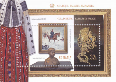 ROMANIA 2022 - COLECTII - PALATUL ELISABETA, COLITA,MNH - LP 2365a foto