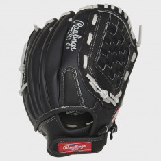 Mănușă Baseball Dreptaci RAWLINGS RSB120GB Negru Adulți