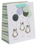 Punga de cadou - Birthday Penguins Large | Glick