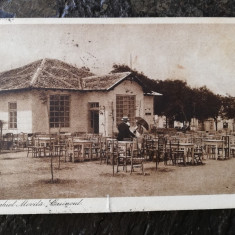 Carte postala Techirghiol, Cazinoul Movila, circulata 1927, stare buna