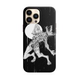 Husa compatibila cu Apple iPhone 12 Pro Max model Zoombie wolf, Silicon, TPU, Viceversa