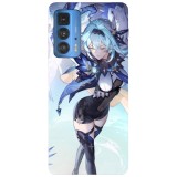 Husa compatibila cu Motorola G20 model Eula Lawrence Genshin Impact, Silicon, TPU, Viceversa, Transparent, Carcasa