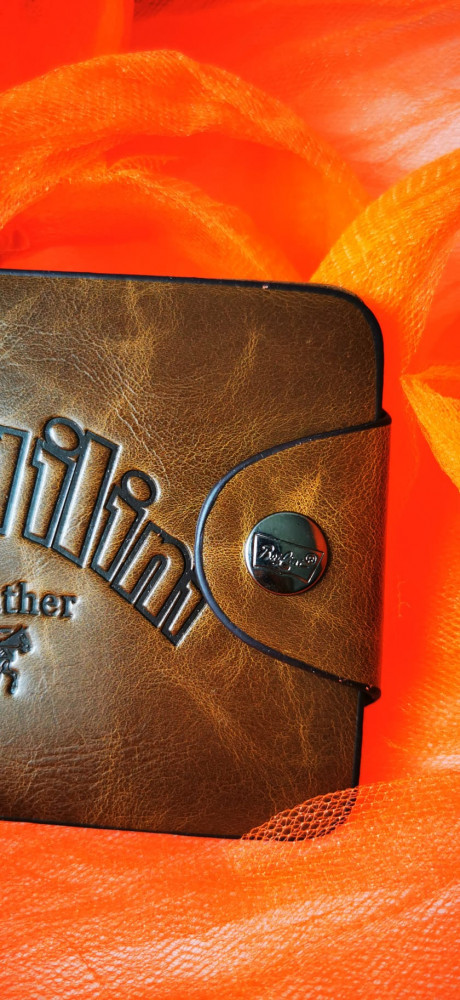 Portofel Barbatesc Piele - Bailini Genuine Leather Maro 1 | Okazii.ro