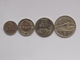 LOT 4 MONEDE DIFERITE ROMANIA-1966