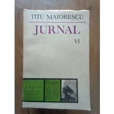 Jurnal si epistolar 6- Titu Maiorescu