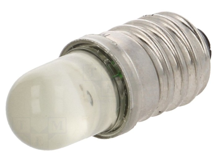 Lampă LED Galbenă E10 24V