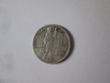 Moneda Argint Romania 1 Leu 1910, Stare F. Buna, 23mm, 5g
