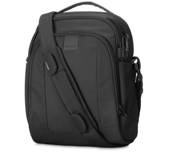 Geanta de umar antifurt, Pacsafe Metrosafe LS250, 12L, negru - RESIGILAT
