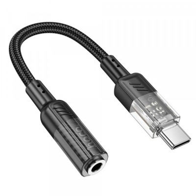 Adaptor Audio USB-C - 3.5mm HOCO LS37, Negru foto