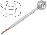 Cablu Electric PVC Alb 2,5mm2 500m 450/750V