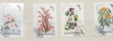 (A) Timbre straine serii tematica Flora Ungaria, Stampilat