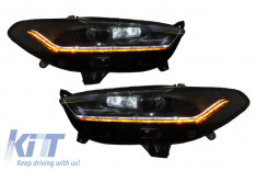 Faruri LED DRL FORD Mondeo MK5 (2013-2016) Semnalizare Secventiala foto