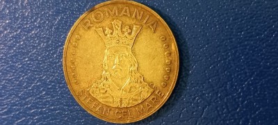 Romania -Moneda 20 lei 1991 -STEFAN CEL MARE foto