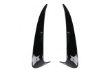 Ornamente bara Spate flapsuri Mercedes C Class W205 (2014-2020) Negru Lucios