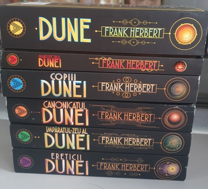 Frank Herbert - Seria DUNE , 6 volume , completa