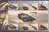 LESOTHO 2004 WWF FAUNA PROTEJATA PASARI IBIS, Nestampilat