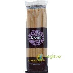 Spaghete Integrale din Grau Dur Ecologice/Bio 500g