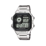 Casio Ceas bărbătesc Digital World Time WR100M AE-1200WHD-1AVDF