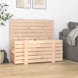VidaXL Cutie de depozitare, 91x40,5x42 cm, lemn masiv de pin