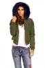 K551-1444 Jacheta cu gluga imblanita, M, M/L, S/M