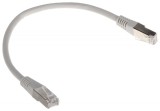 PATCH CORD S/FTP SPACER Cat6, cupru-aluminiu, 0.25 m, alb, AWG26, &quot;SPPC-SFTP-CAT6-0.25M&quot; (timbru verde 0.08 lei)