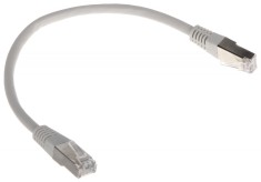 PATCH CORD FTP SPACER Cat6, cupru-aluminiu, 0.25 m, alb, AWG26, &amp;quot;SPPC-FTP-CAT6-0.25M&amp;quot; (timbru verde 0.08 lei)
