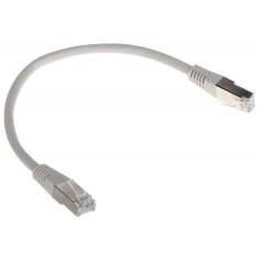 PATCH CORD FTP SPACER Cat6, cupru-aluminiu, 0.25 m, alb, AWG26, &amp;quot;SPPC-FTP-CAT6-0.25M&amp;quot; (timbru verde 0.08 lei)