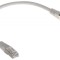 PATCH CORD S/FTP SPACER Cat6, cupru-aluminiu, 0.25 m, alb, AWG26, &quot;SPPC-SFTP-CAT6-0.25M&quot; (timbru verde 0.08 lei)