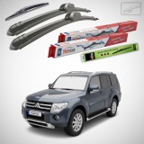 Cumpara ieftin Ștergătoare Mitsubishi Montero, Pajero IV (V80, V90) 2006-2009 | Set Față și Spate Flat &ndash; TeamCar&reg;