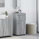 vidaXL Set dulap baie TULUM Gri Sonoma 37 x 31,5 x 82 cm Lemn compozit 880347