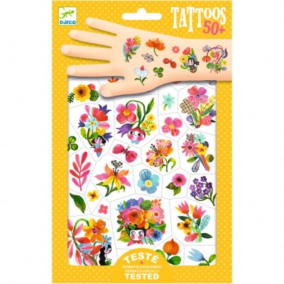 Tatuaje Flori colorate, Djeco foto