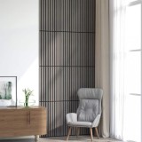 VidaXL Panouri acustice de perete 8 buc șipci 60,5x60 cm furnir stejar