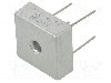 Punte redresoare, 35A, 100V, capsula MB-25W, DC COMPONENTS - MB351W