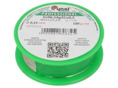 S&acirc;rmă de Lipit Fără Plumb 0,25mm 100g