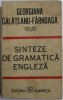 SINTEZE DE GRAMATICA ENGLEZA de GEORGIANA GALATEANU FARNOAGA , 1987