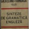 SINTEZE DE GRAMATICA ENGLEZA de GEORGIANA GALATEANU FARNOAGA , 1987