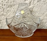 COS MARE DIN CRISTAL TAIAT- MARCAJ VITROMETAN MEDIAS H22CM